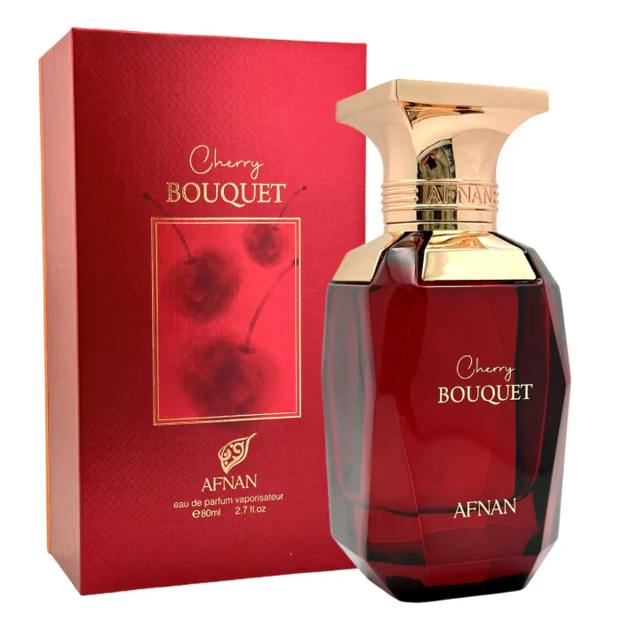 Afnan Cherry Bouquet Eau De Parfum For Women 80ml - Image 2