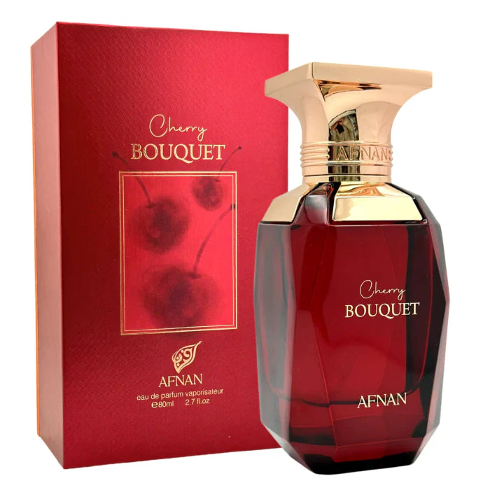 Afnan Cherry Bouquet Eau De Parfum For Women 80ml - Image 4
