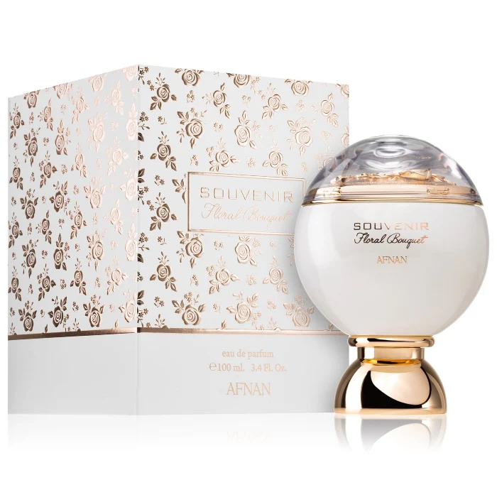 Afnan Souvenir Floral Bouquet Eau De Parfum For Women 100ml - Image 3