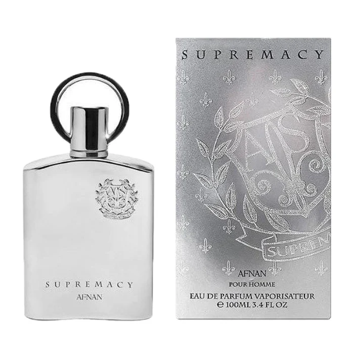 Afnan Supremacy Silver Eau De Parfum For Men 100ml - Image 2
