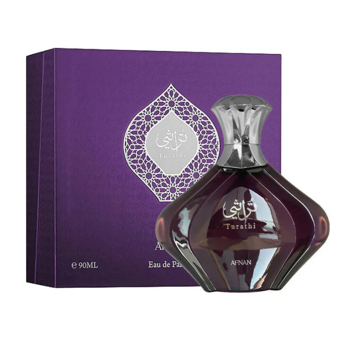 Afnan Turathi Purple Eau De Parfum For Women 90ml - Image 2