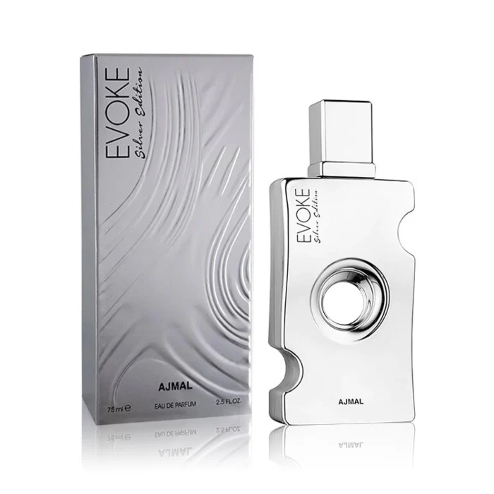 Ajmal Evoke Silver Edition Eau De Parfum For Women 75ml - Image 2
