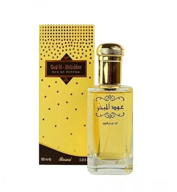 Al Rasasi Oud Al Mubakhar Eau De Parfum For Unisex 100ml - Image 2