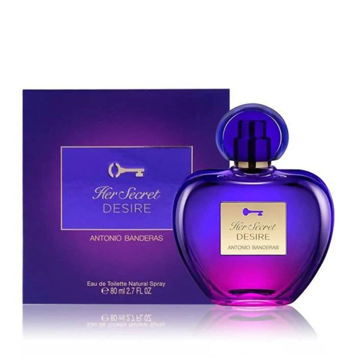Antonio Banderas Her Secret Desire Eau De Toilette For Women 80ml - Image 2