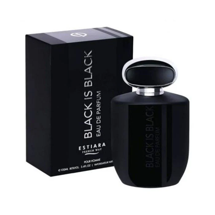 Estiara Black is Black Eau De Parfum For Men 100ml - Image 2