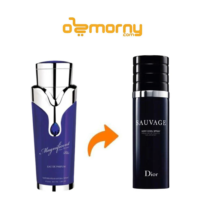 Armaf Magnificent Blue Eau De Parfum For Men 100ml - Image 2
