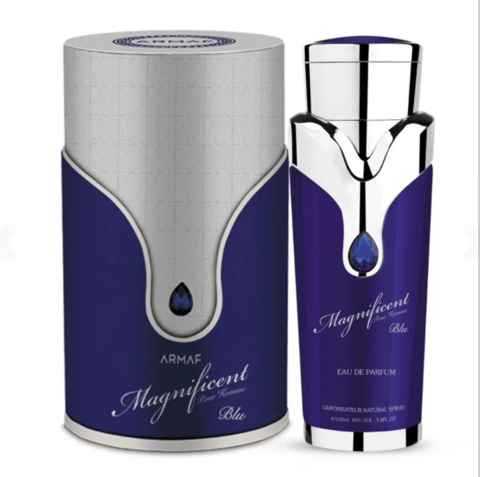 Armaf Magnificent Blue Eau De Parfum For Men 100ml - Image 3