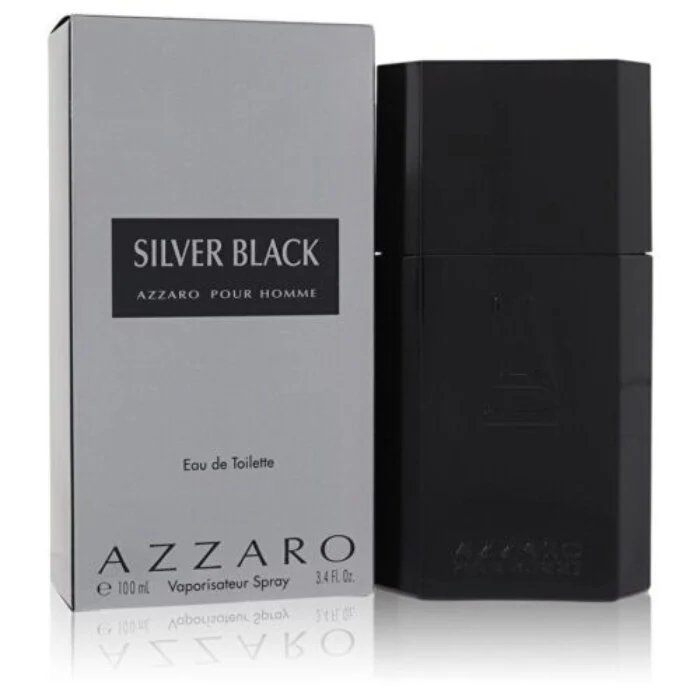 Azzaro Sliver Black Eau De Toilette for Men 100ml - Image 2