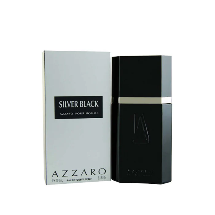 Azzaro Sliver Black Eau De Toilette for Men 100ml - Image 3