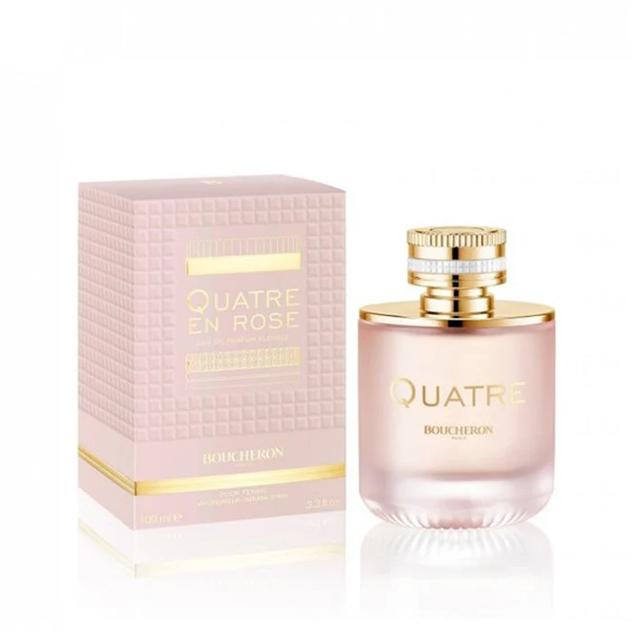 Boucheron Quatre En Rose Florale Eau De Parfum for Women 100ml - Image 2