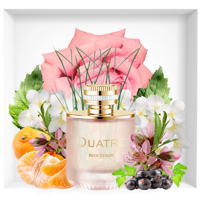 Boucheron Quatre En Rose Florale Eau De Parfum for Women 100ml - Image 3