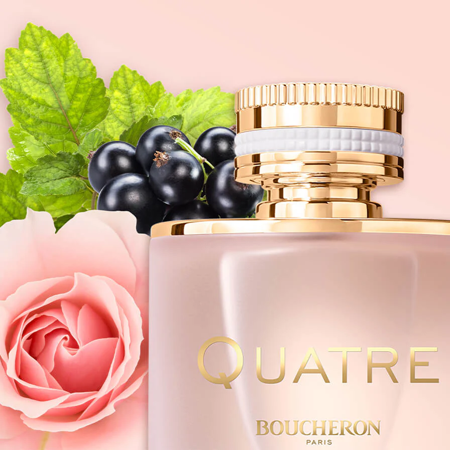 Boucheron Quatre En Rose Florale Eau De Parfum for Women 100ml - Image 4