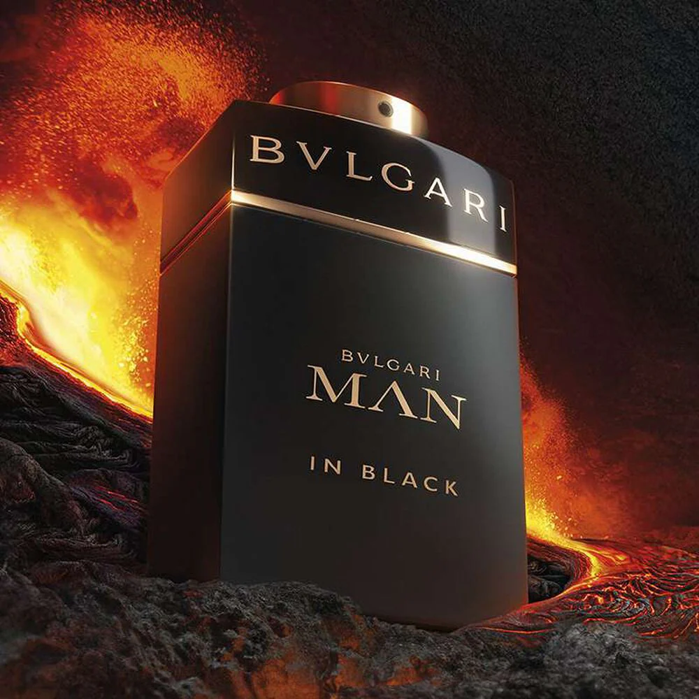 Bvlgari Man In Black Set For Men Eau De Parfum 100ml + Mini 15ml - Image 2