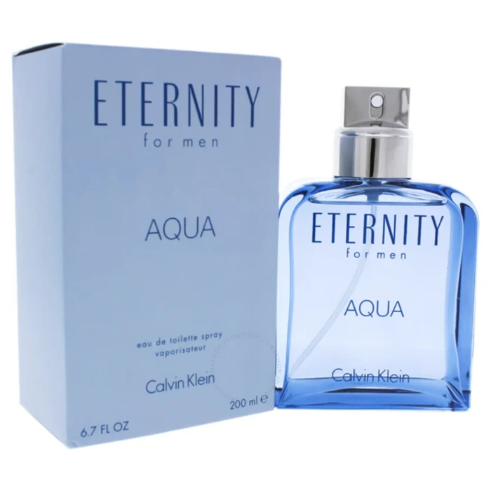 Calvin Klein Eternity Aqua Eau De Toilette For Men 200ml - Image 2