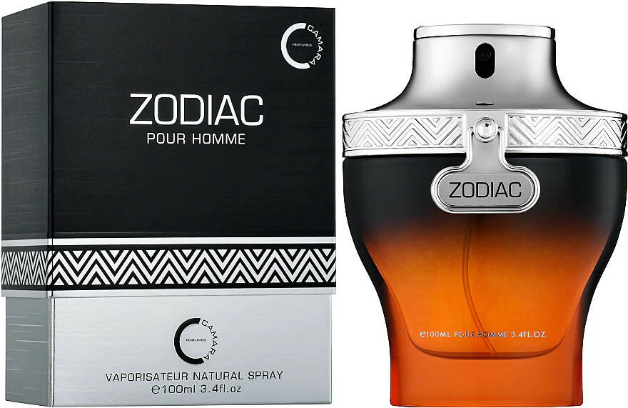 Camara Zodiac Pour Homme Eau De Toilette For Men 100ml