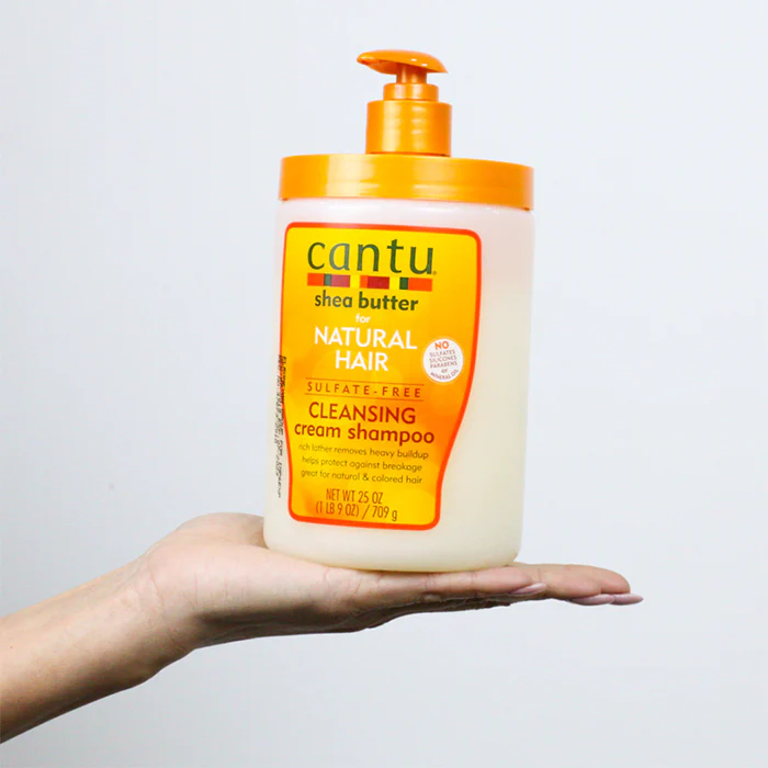 Cantu Shea Butter For Natural Hair Cleansing Cream Shampoo 709 gm - Image 2