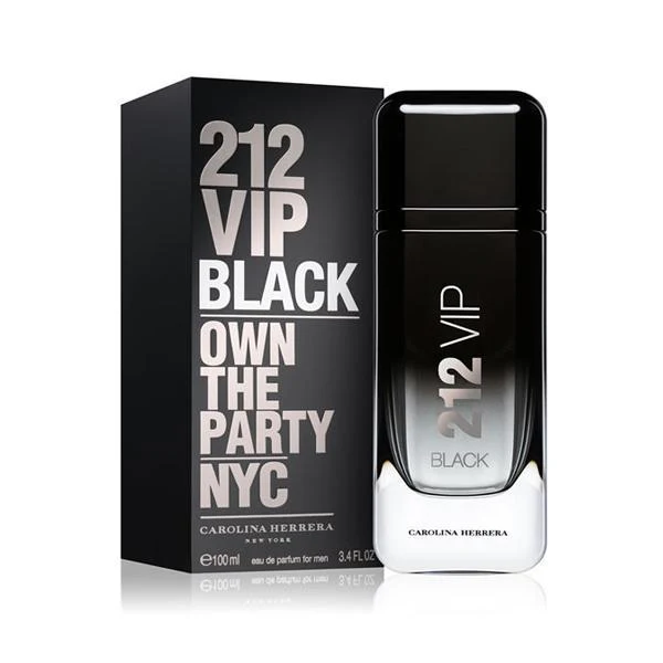 Carolina Herrera 212 VIP Black Eau De Parfum for Men 100ml - Image 2