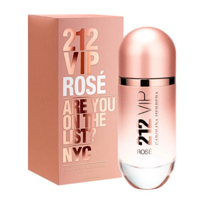 Carolina Herrera 212 VIP Rose Eau De Parfum For Women 125ml - Image 2