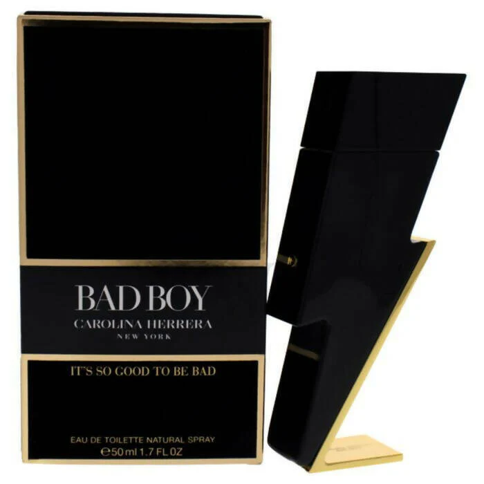 Carolina Herrera Bad Boy Eau De Toilette For Man 50ml - Image 2