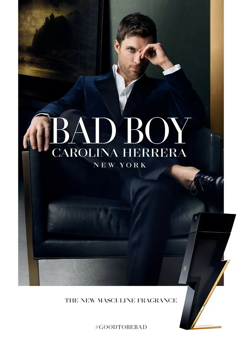 Carolina Herrera Bad Boy Eau De Toilette for Men 100ml - Image 4
