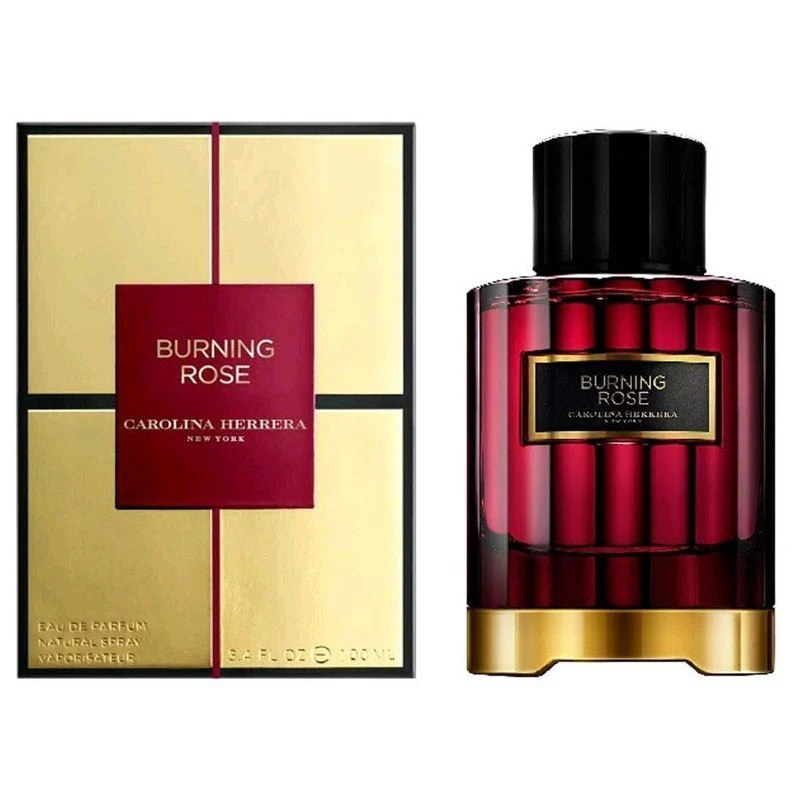 Carolina Herrera Burning Rose Eau De Parfum For Unisex 100ml - Image 2