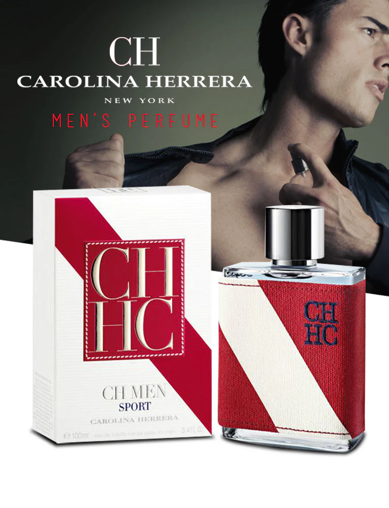 Carolina Herrera CH Sport Eau De Toilette For Men 100ml - Image 3