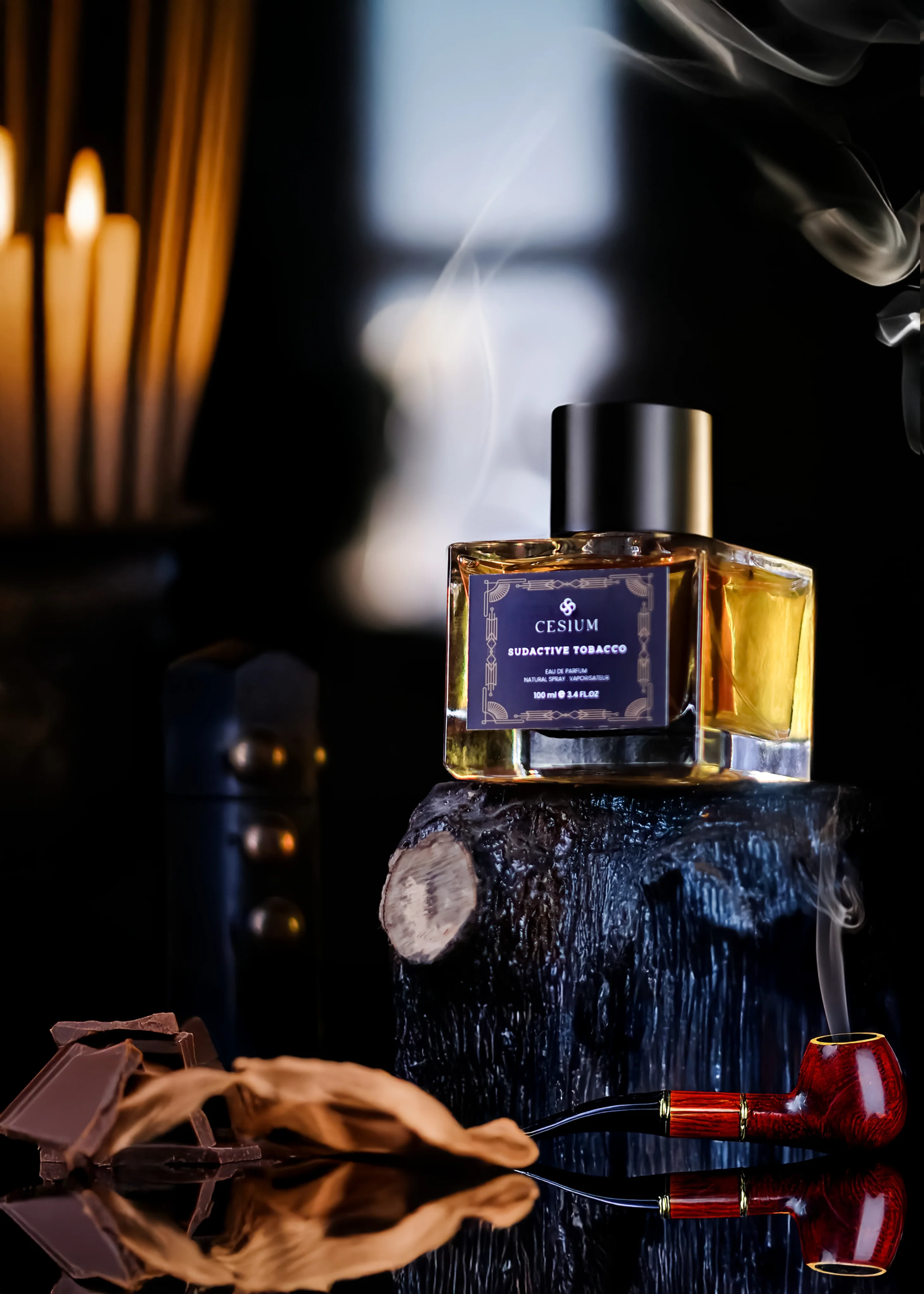 Cesium Seductive Tobacco Eau De Parfum For Unisex 100ml - Image 6