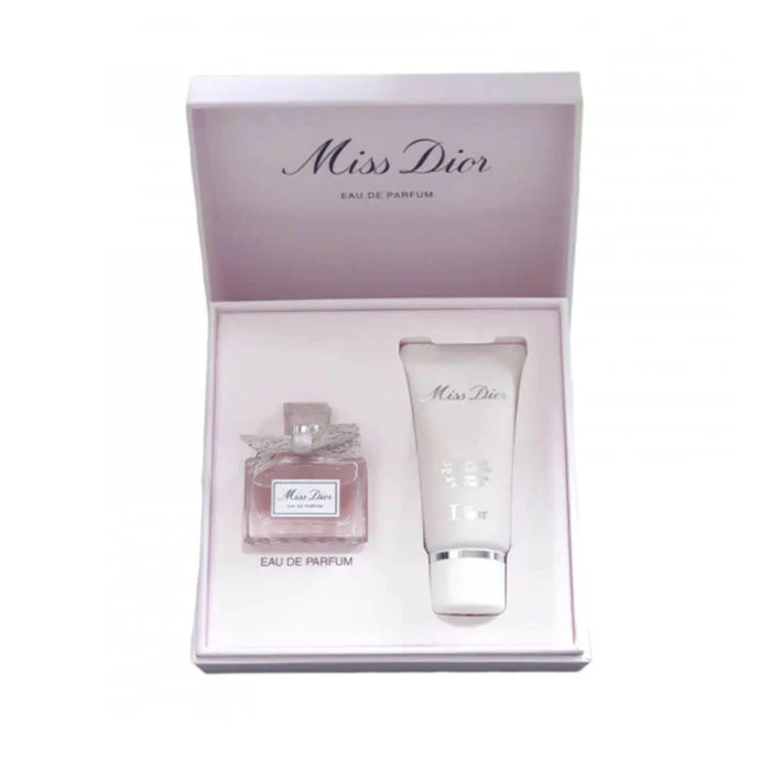 Christian Dior Miss Dior Set For Women Eau De Parfum 5ml + Body Lotion 20ml - Image 3
