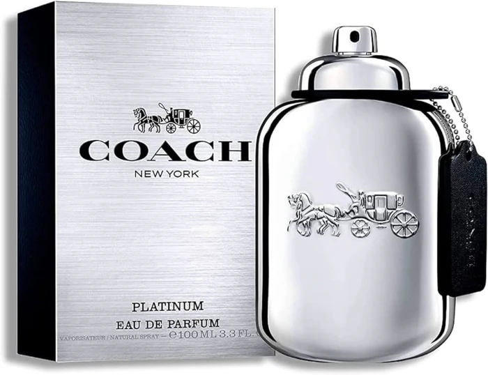 Coach Platinum Eau De Parfum for Men 100ml - Image 2