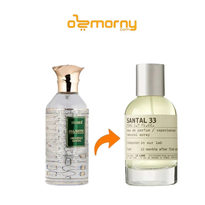 Hamidi Majestic Heavenly Santal Eau De Parfum For Unisex 85ml - Image 4