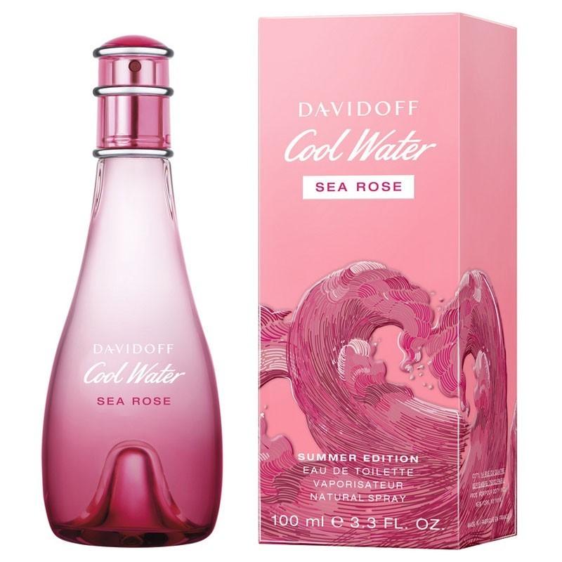 Davidoff Cool Water Sea Rose Eau De Toilette For Women 100ml - Image 2
