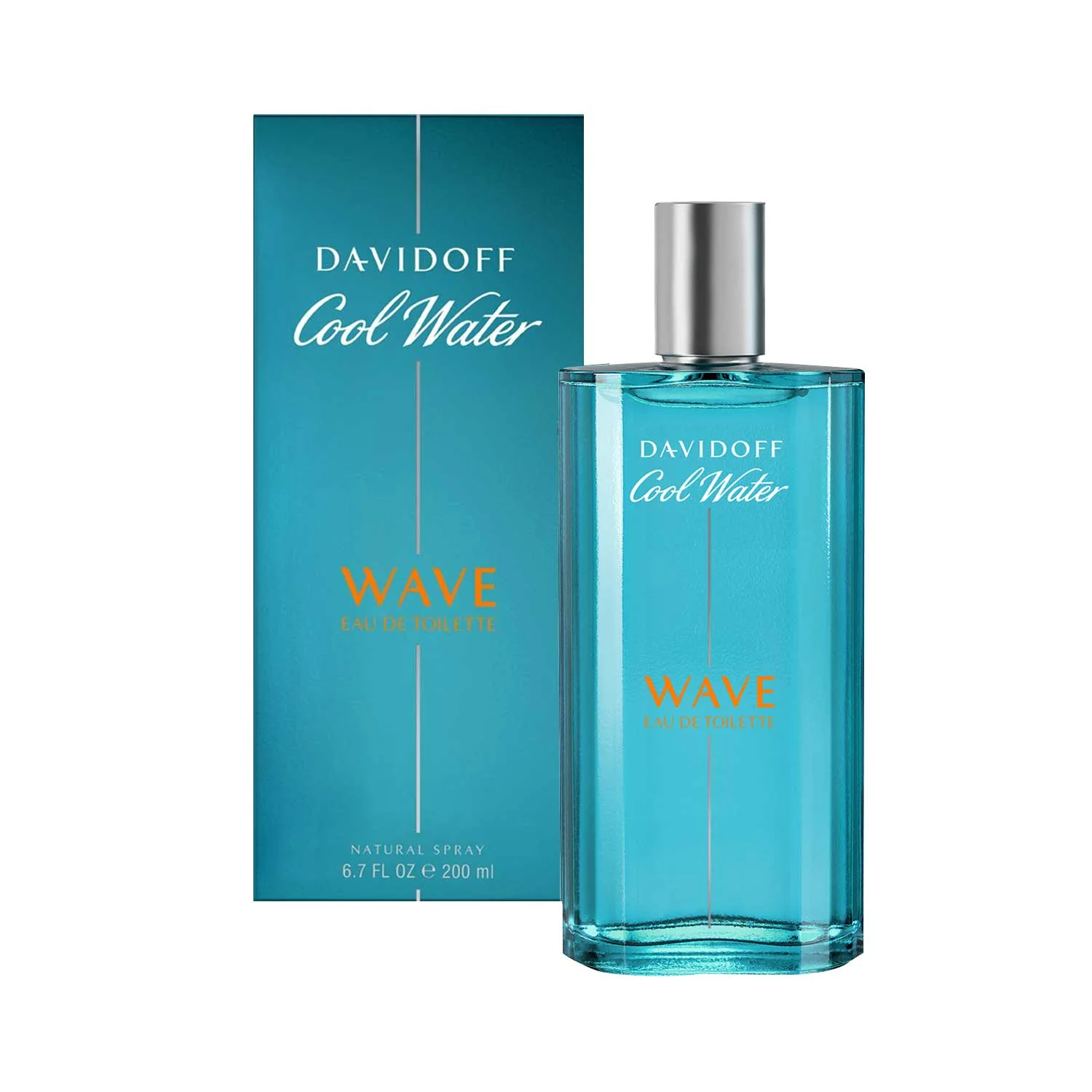 Davidoff Cool Water Wave Eau De Toilette For Men 200ml - Image 2