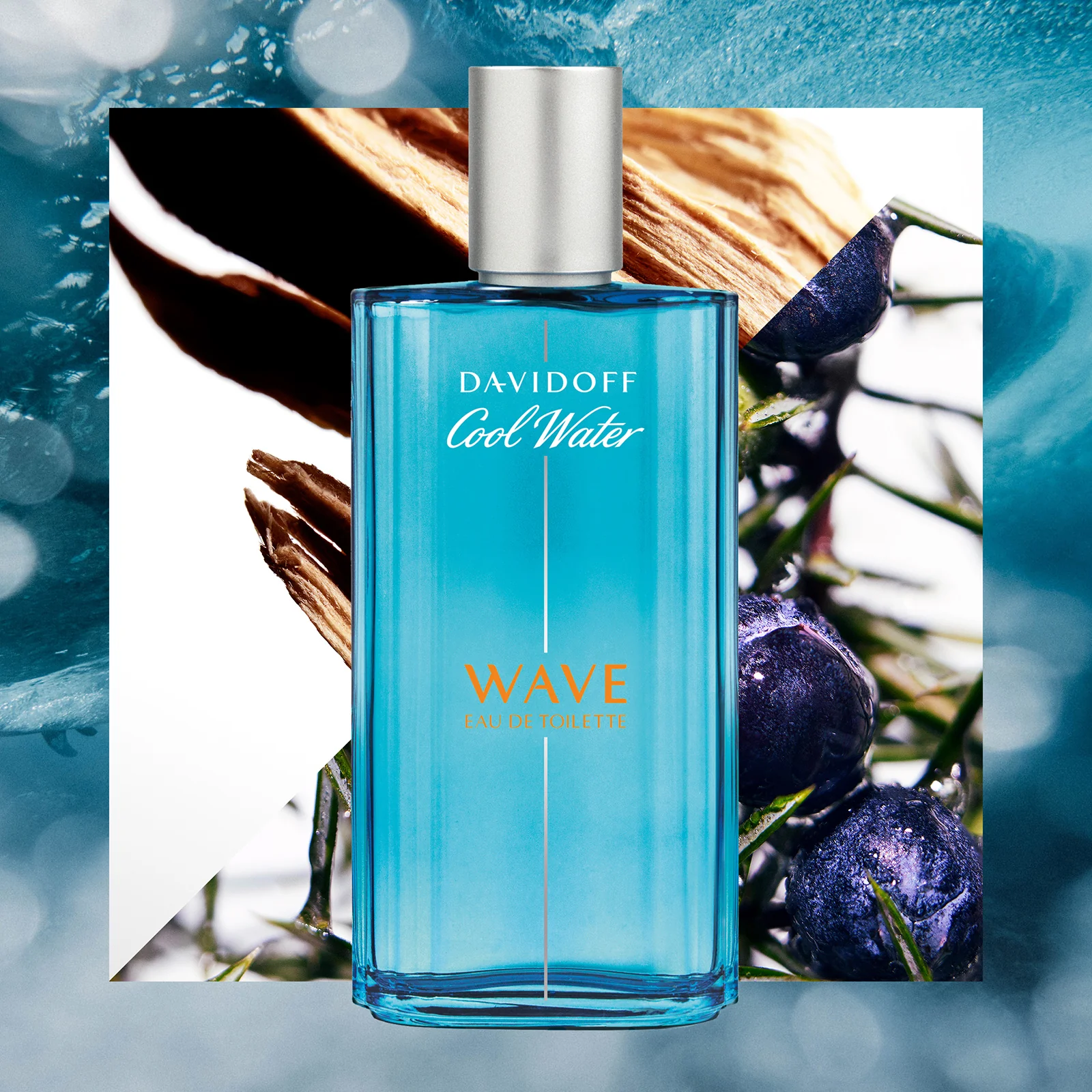 Davidoff Cool Water Wave Eau De Toilette For Men 200ml - Image 3