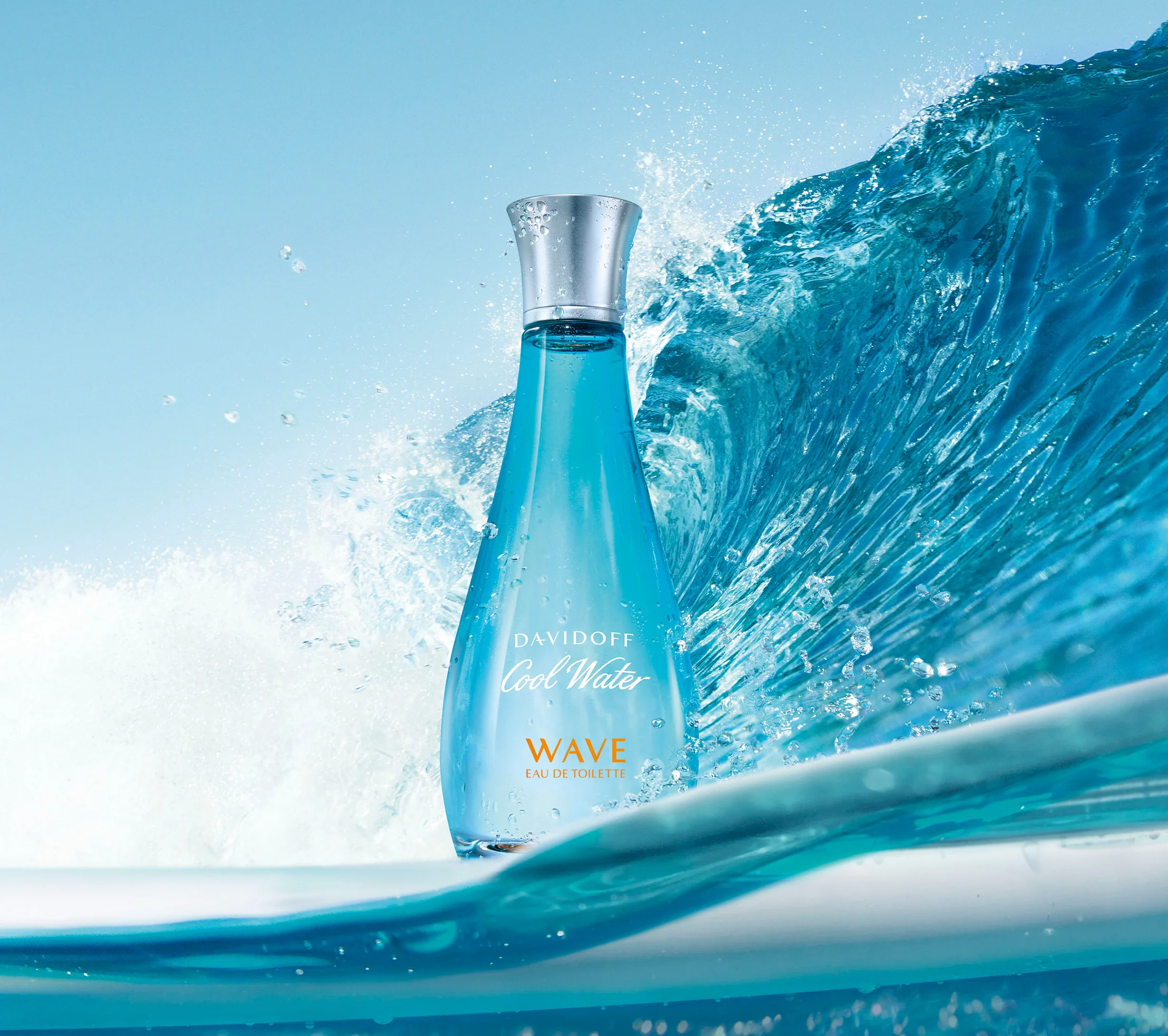 Davidoff Cool Water Wave Eau De Toilette For Women 100ml - Image 3