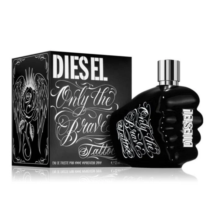 Diesel Only The Brave Tattoo Eau De Toilette For Men 125ml - Image 2