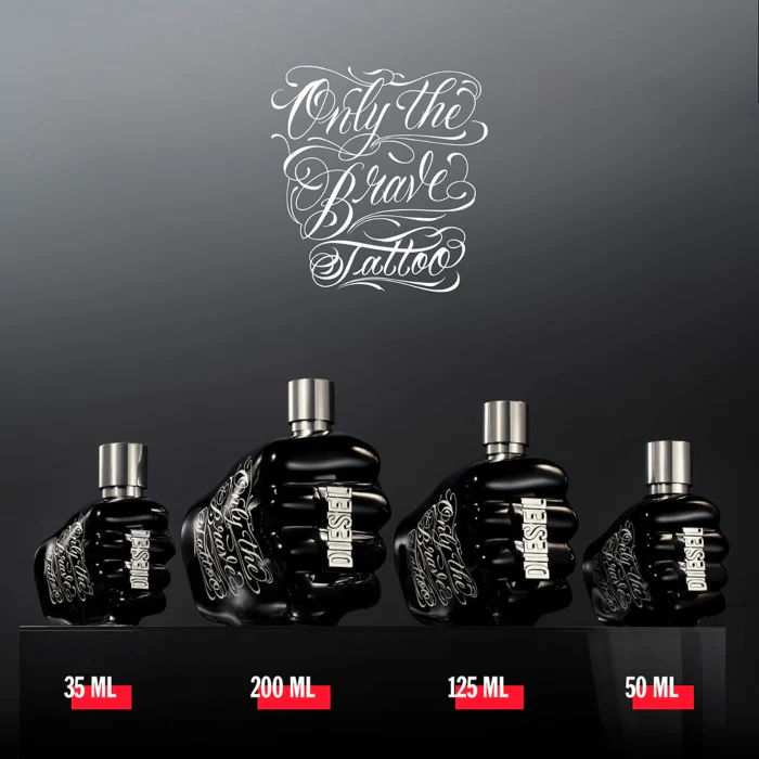 Diesel Only The Brave Tattoo Eau De Toilette For Men 125ml - Image 5