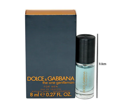 Mini Travel Dolce & Gabbana The One Gentleman Eau De Toilette For Men 8ml - Image 2