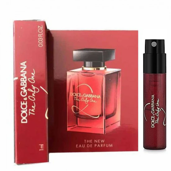 Sample Dolce & Gabbana The Only One 2 Vials Eau De Parfum For women 1ml