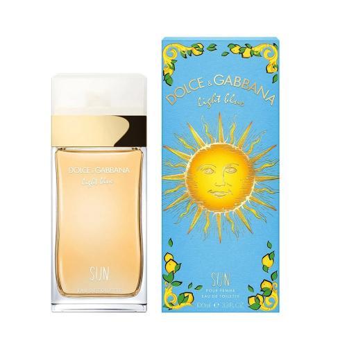 Dolce & Gabbana Light Blue Sun Eau De Toilette For Women 100ml - Image 2