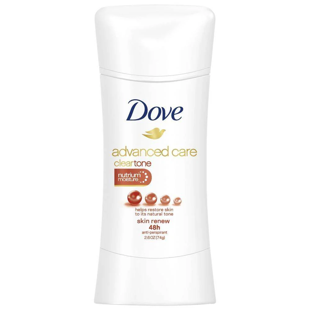 Dove Advanced Clear Tone Deodorant Stick 74g