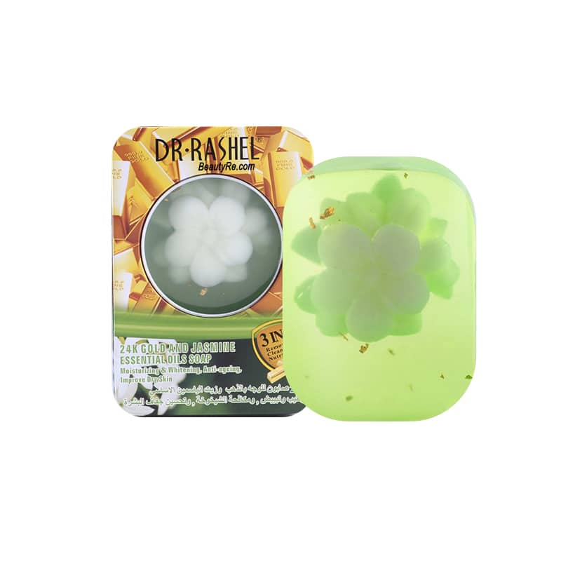 Dr Rashel 24k Gold And Jasmine Essential Oils Soap 100g