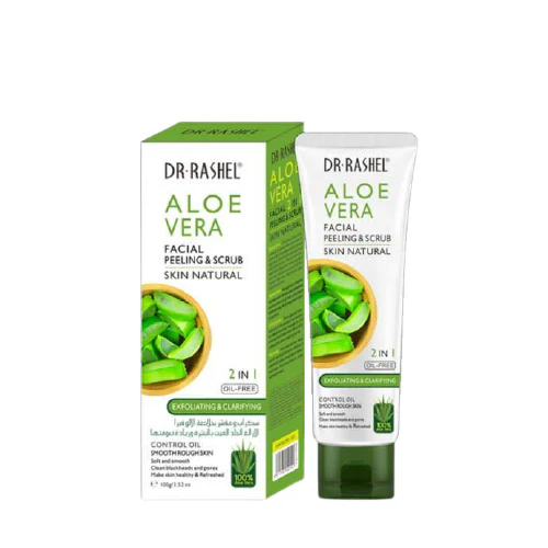 Dr Rashel Aloe Vera 2 in1 Facial Peeling & Scrub 100 g - Image 2