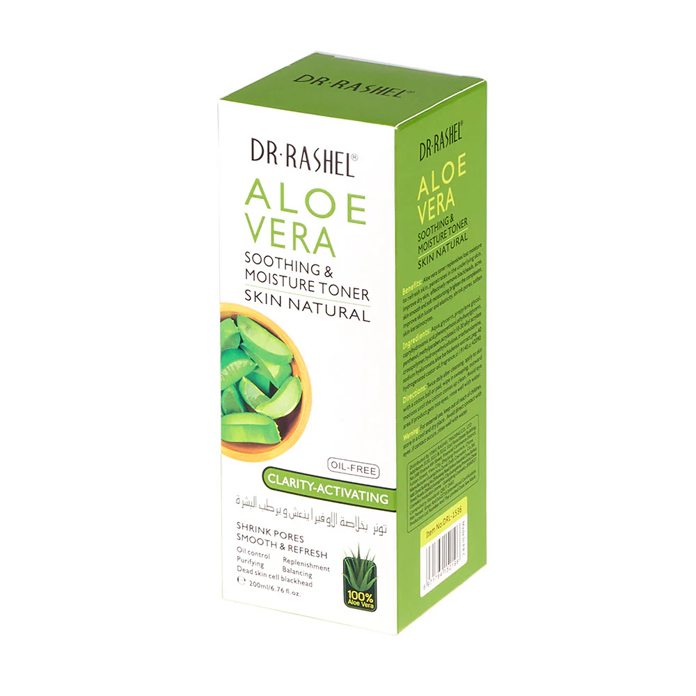 Dr Rashel Aloe Vera Soothing Moisture Toner 200ml - Image 2