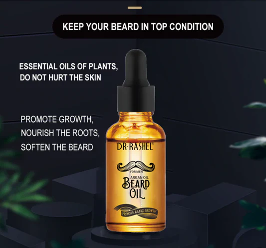 Dr Rashel Argan Oil Beard Oil 30ml - Image 2