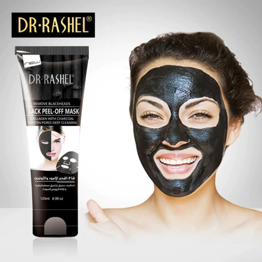 Dr.Rashel Black Peel off Mask Remove Blackheads 120ml - Image 2