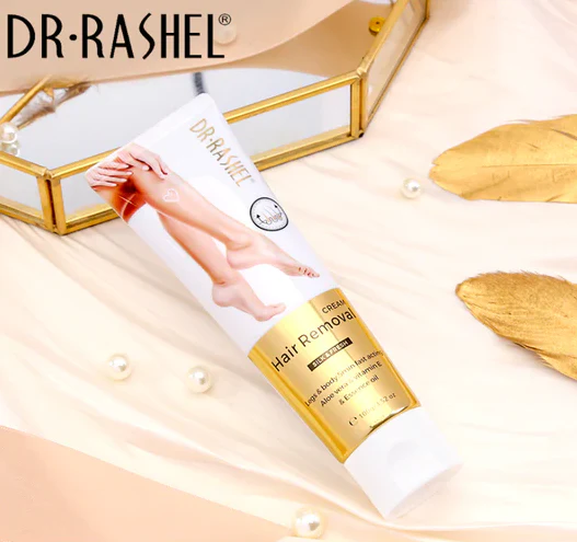 Dr Rashel Hair Removal Cream Legs & Body 5 Min Fast Acting Aloe Vera & Vitamin E 100g - Image 4