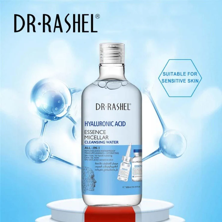 Dr. Rashel Hyaluronic Acid Essence Micellar Cleansing Water 300ml - Image 6