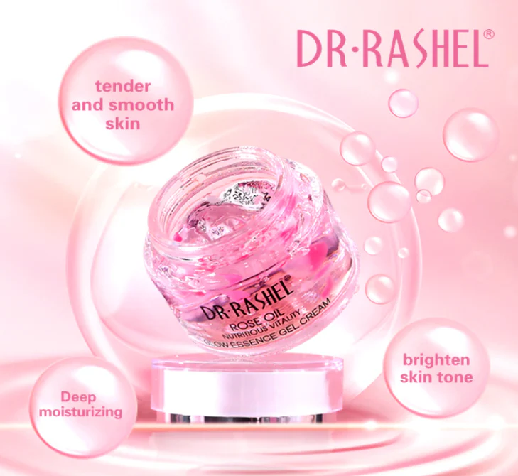 Dr. Rashel Rose Oil Nutritious Vitality Glow Eye Cream 30g - Image 3