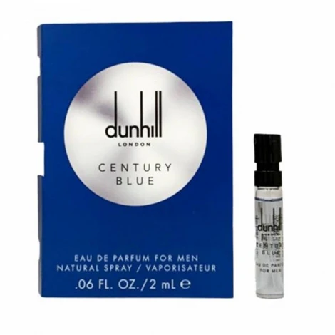 Sample Dunhill Century Blue Vials Eau De Parfum For Men 2ml