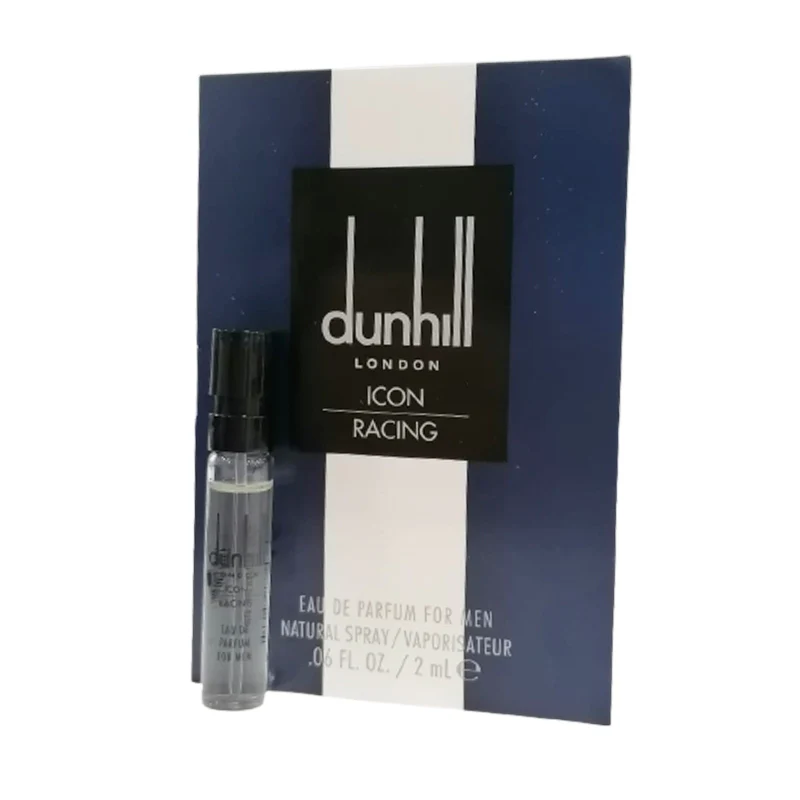 Sample Dunhill Icon Racing Blue Vials Eau De Parfum For Men 2ml